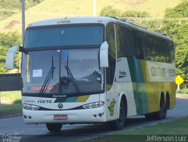 Empresa Gontijo de Transportes 17270 na cidade de Viana, Espírito Santo, Brasil, por J.  Luiz. Número da foto: #3469086.