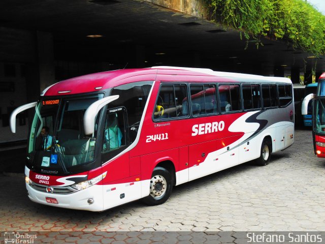Viação Serro 24411 na cidade de Belo Horizonte, Minas Gerais, Brasil, por Stefano  Rodrigues dos Santos. Número da foto: #3468032.