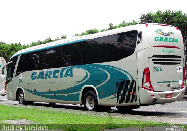 Viação Garcia 7566 na cidade de Curitiba, Paraná, Brasil, por Andrey Gustavo. Número da foto: #3467875.