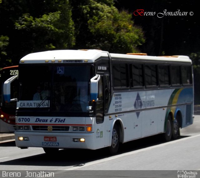 ME Transportes 6700 na cidade de Belo Horizonte, Minas Gerais, Brasil, por Breno  Jonathan. Número da foto: #3407667.