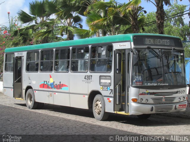 Auto Viação Nossa Senhora da Piedade 4307 na cidade de Maceió, Alagoas, Brasil, por Rodrigo Fonseca. Número da foto: #3407415.