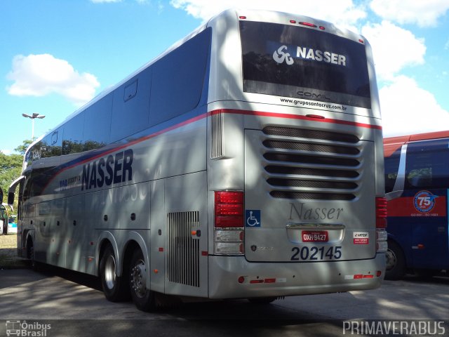 Viação Nasser 202145 na cidade de São Paulo, São Paulo, Brasil, por Alexandre Rodrigo. Número da foto: #3407183.