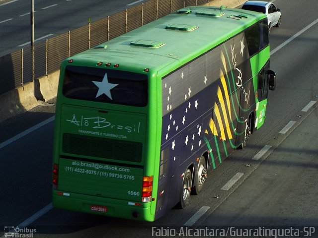 Alô Brasil Transporte e Turismo 1000 na cidade de Aparecida, São Paulo, Brasil, por Fabio Alcantara. ID da foto: 3407516.