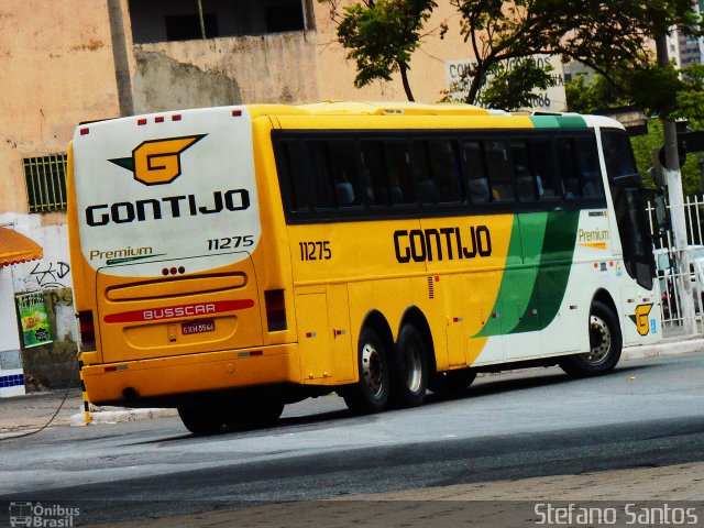 Empresa Gontijo de Transportes 11275 na cidade de Belo Horizonte, Minas Gerais, Brasil, por Stefano  Rodrigues dos Santos. Número da foto: #3407274.