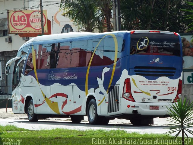 Advance Transatur 3124 na cidade de Guaratinguetá, São Paulo, Brasil, por Fabio Alcantara. Número da foto: #3407678.