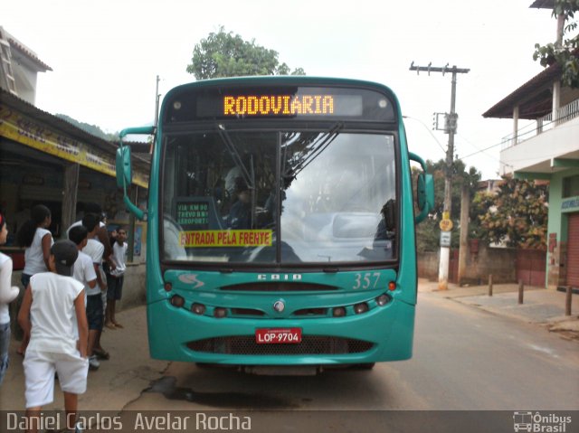 Costa Sul Transportes e Turismo 357 na cidade de Cachoeiro de Itapemirim, Espírito Santo, Brasil, por Daniel Carlos  Avelar Rocha. Número da foto: #3408471.