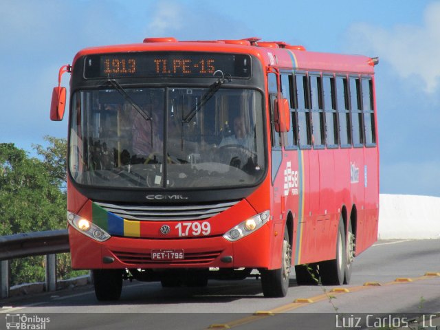 Itamaracá Transportes 1.799 na cidade de Olinda, Pernambuco, Brasil, por Luiz Carlos de Santana. ID da foto: 3407548.