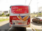 BBTT - Benfica Barueri Transporte e Turismo 5687 na cidade de Barueri, São Paulo, Brasil, por Gabriel Almeida. ID da foto: :id.