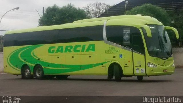 Viação Garcia 7909 na cidade de Parapuã, São Paulo, Brasil, por Diego Carlos Oliveira. Número da foto: #3408936.