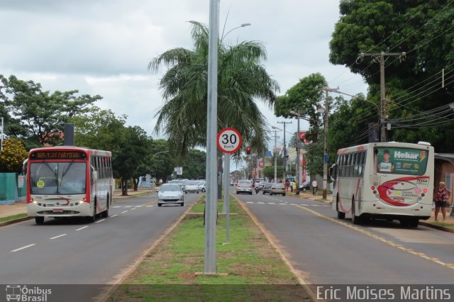 Auto Viação Floresta 7068 na cidade de Campo Grande, Mato Grosso do Sul, Brasil, por Eric Moises Martins. ID da foto: 3411700.