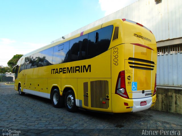 Viação Itapemirim 60633 na cidade de Ipatinga, Minas Gerais, Brasil, por Abner Pereira. Número da foto: #3411090.