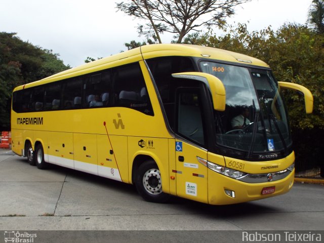 Viação Itapemirim 60581 na cidade de São Paulo, São Paulo, Brasil, por Robson Teixeira. Número da foto: #3410929.