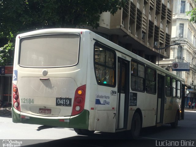 Concessionária Salvador Norte - CSN Transportes 12184 na cidade de Salvador, Bahia, Brasil, por Luciano Diniz. Número da foto: #3409883.