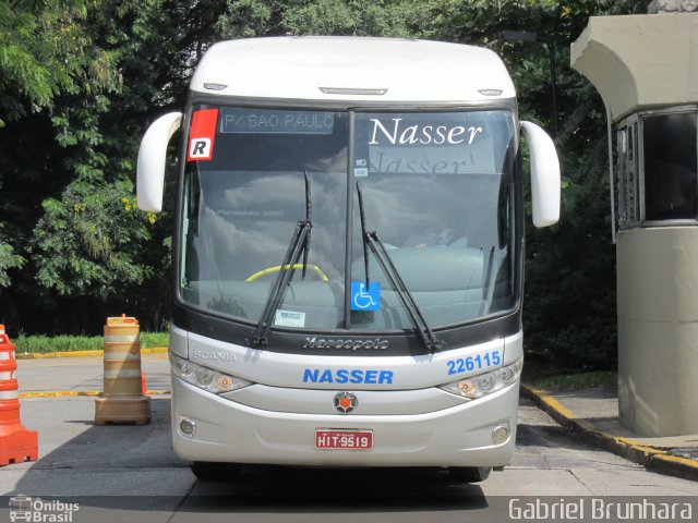 Viação Nasser 226115 na cidade de São Paulo, São Paulo, Brasil, por Gabriel Brunhara. Número da foto: #3411257.