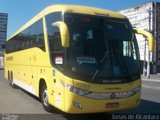 Viação Itapemirim 60785 na cidade de Duque de Caxias, Rio de Janeiro, Brasil, por Jonas Alcantara. Número da foto: #3410267.