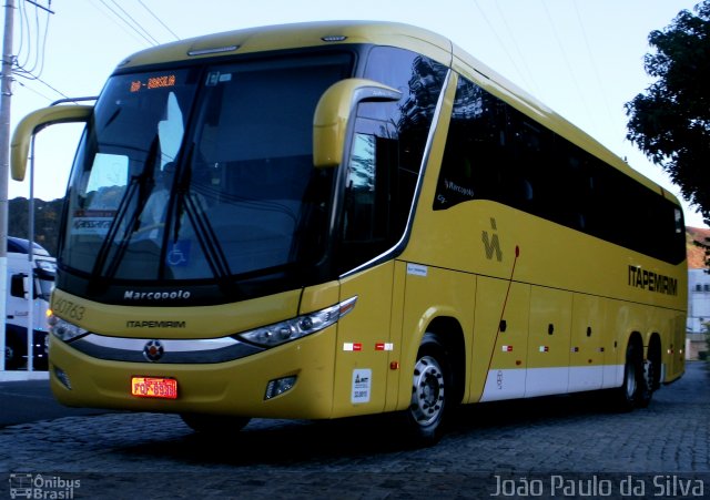 Viação Itapemirim 60763 na cidade de Juiz de Fora, Minas Gerais, Brasil, por João Paulo da Silva. ID da foto: 3412170.