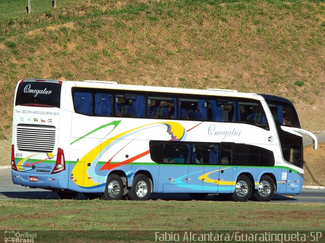 Omegatur 4014 na cidade de Aparecida, São Paulo, Brasil, por Fabio Alcantara. Número da foto: #3414209.