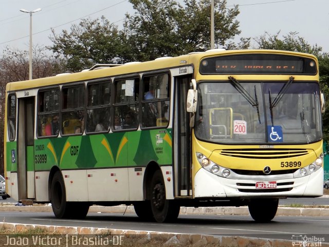 Condor Transportes Urbanos 53899 na cidade de Brasília, Distrito Federal, Brasil, por João Victor. Número da foto: #3413094.
