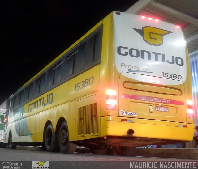 Empresa Gontijo de Transportes 15380 na cidade de Belo Horizonte, Minas Gerais, Brasil, por Maurício Nascimento. Número da foto: #3416317.