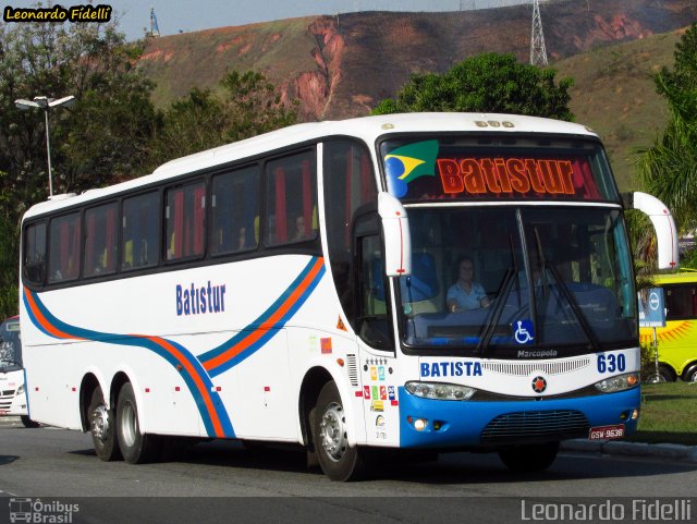 Batistur Turismo 630 na cidade de Aparecida, São Paulo, Brasil, por Leonardo Fidelli. ID da foto: 3416710.