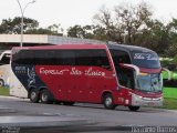 Expresso São Luiz 7770 na cidade de Brasília, Distrito Federal, Brasil, por Herminio Barros. Número da foto: #:id.