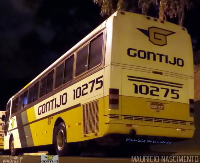 Empresa Gontijo de Transportes 10275 na cidade de Belo Horizonte, Minas Gerais, Brasil, por Maurício Nascimento. Número da foto: #3419397.
