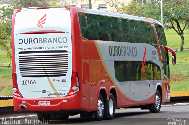 Viação Ouro Branco 16164 na cidade de Londrina, Paraná, Brasil, por Nathan Augusto. Número da foto: #3418352.