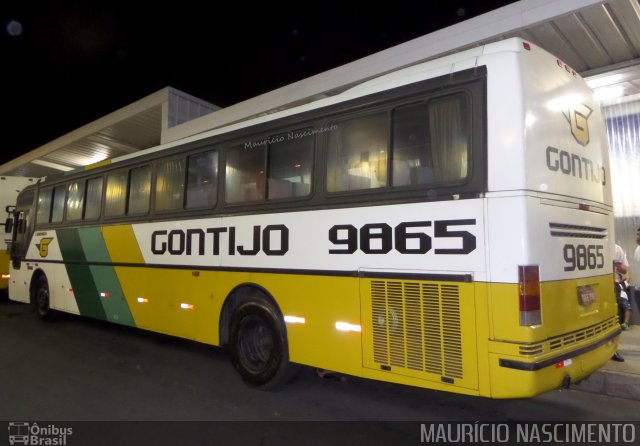 Empresa Gontijo de Transportes 9865 na cidade de Belo Horizonte, Minas Gerais, Brasil, por Maurício Nascimento. ID da foto: 3419453.