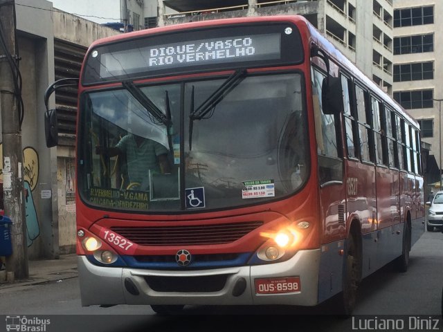 Concessionária Salvador Norte - CSN Transportes 13527 na cidade de Salvador, Bahia, Brasil, por Luciano Diniz. Número da foto: #3418030.