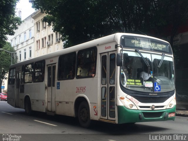 OT Trans - Ótima Salvador Transportes 26595 na cidade de Salvador, Bahia, Brasil, por Luciano Diniz. Número da foto: #3418049.