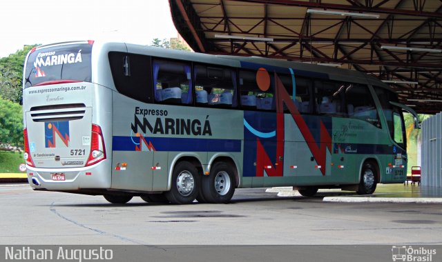 Expresso Maringá 5721 na cidade de Londrina, Paraná, Brasil, por Nathan Augusto. Número da foto: #3418385.