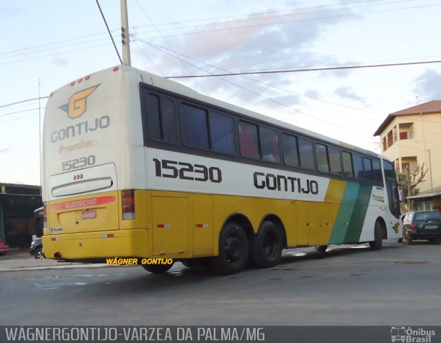 Empresa Gontijo de Transportes 15230 na cidade de Várzea da Palma, Minas Gerais, Brasil, por Wagner Gontijo Várzea da Palma-mg. Número da foto: #3417295.