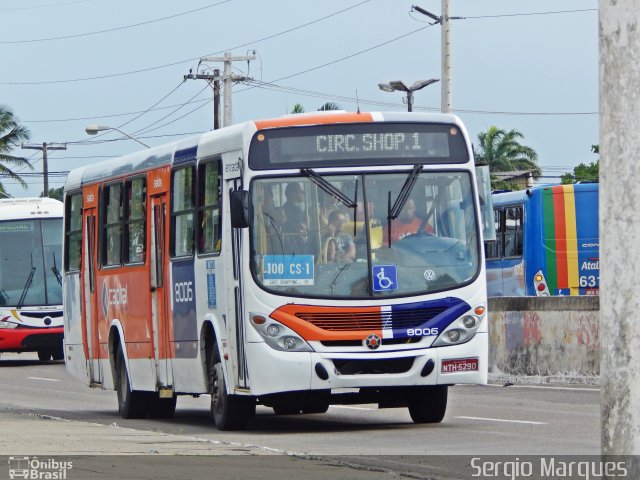 Capital Transportes 8006 na cidade de Aracaju, Sergipe, Brasil, por Sergio Marques . Número da foto: #3419409.