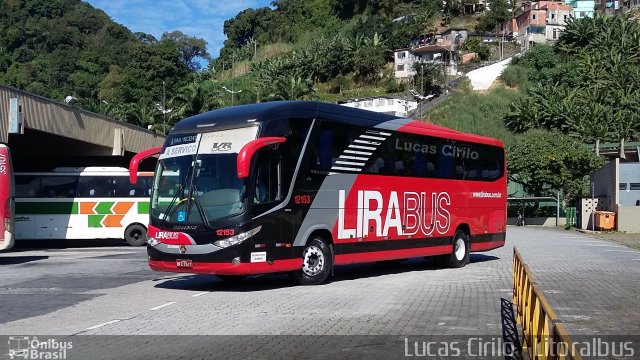 Lirabus 12153 na cidade de Santos, São Paulo, Brasil, por Lucas Cirilo. Número da foto: #3419404.