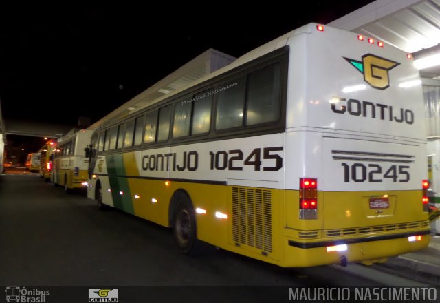 Empresa Gontijo de Transportes 10245 na cidade de Belo Horizonte, Minas Gerais, Brasil, por Maurício Nascimento. Número da foto: #3422012.