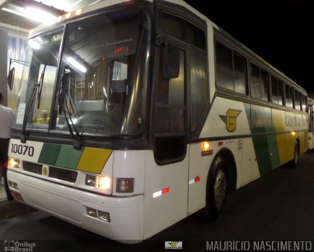 Empresa Gontijo de Transportes 10070 na cidade de Belo Horizonte, Minas Gerais, Brasil, por Maurício Nascimento. Número da foto: #3421988.