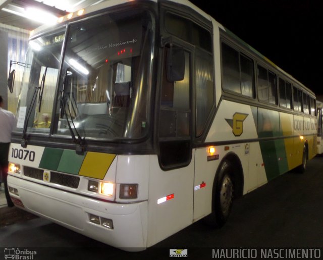 Empresa Gontijo de Transportes 10070 na cidade de Belo Horizonte, Minas Gerais, Brasil, por Maurício Nascimento. ID da foto: 3421988.