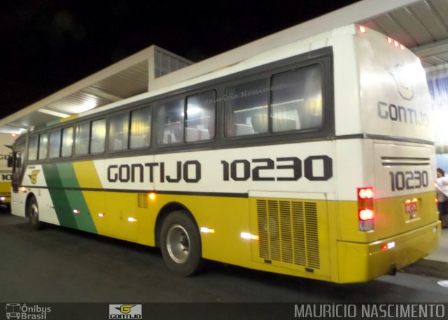 Empresa Gontijo de Transportes 10230 na cidade de Belo Horizonte, Minas Gerais, Brasil, por Maurício Nascimento. ID da foto: 3422027.