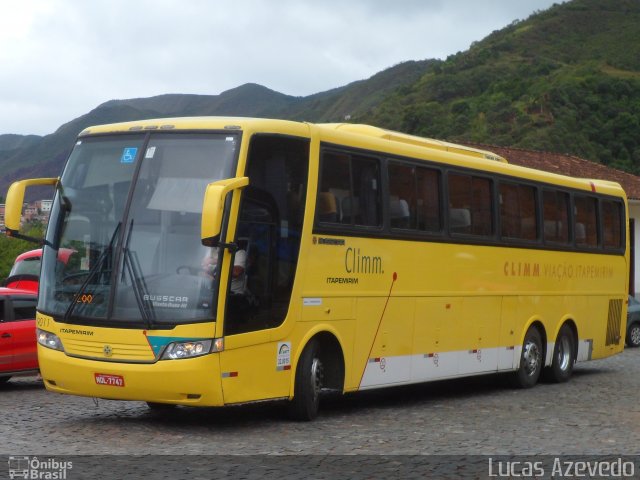 Viação Itapemirim 9011 na cidade de Ouro Preto, Minas Gerais, Brasil, por Lucas Azevedo. Número da foto: #3421018.