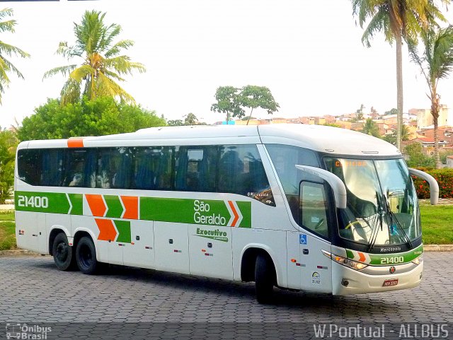 Cia. São Geraldo de Viação 21400 na cidade de Maceió, Alagoas, Brasil, por Willian Pontual. Número da foto: #3421343.