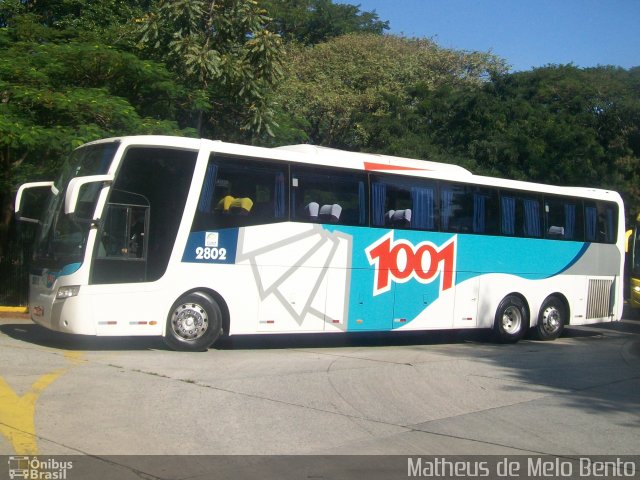 Auto Viação 1001 2802 na cidade de São Paulo, São Paulo, Brasil, por Matheus de Melo Bento. Número da foto: #3421847.