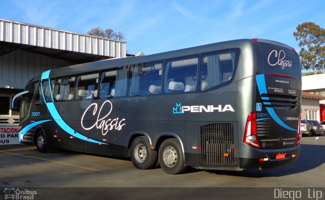 Empresa de Ônibus Nossa Senhora da Penha 53017 na cidade de Farroupilha, Rio Grande do Sul, Brasil, por Diego Lip. Número da foto: #3420487.