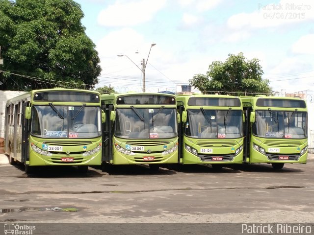 TCM - Transportes Coletivos Maranhense 38-004 na cidade de São Luís, Maranhão, Brasil, por Patrick Ribeiro. Número da foto: #3419888.