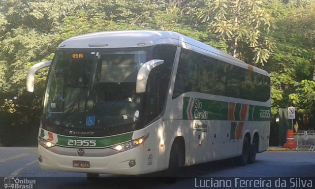 Cia. São Geraldo de Viação 21355 na cidade de São Paulo, São Paulo, Brasil, por Luciano Ferreira da Silva. Número da foto: #3420378.