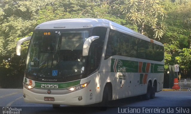 Cia. São Geraldo de Viação 21355 na cidade de São Paulo, São Paulo, Brasil, por Luciano Ferreira da Silva. ID da foto: 3420378.