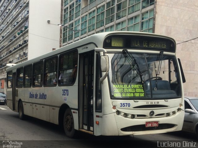 Transportes Dois de Julho 3570 na cidade de Salvador, Bahia, Brasil, por Luciano Diniz. Número da foto: #3420735.