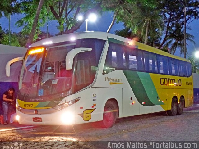 Empresa Gontijo de Transportes 18260 na cidade de Fortaleza, Ceará, Brasil, por Amós  Mattos. ID da foto: 3421409.