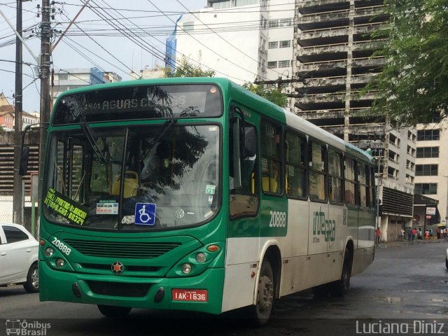OT Trans - Ótima Salvador Transportes 20888 na cidade de Salvador, Bahia, Brasil, por Luciano Diniz. Número da foto: #3420716.