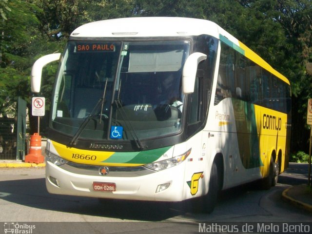 Empresa Gontijo de Transportes 18660 na cidade de São Paulo, São Paulo, Brasil, por Matheus de Melo Bento. Número da foto: #3421809.