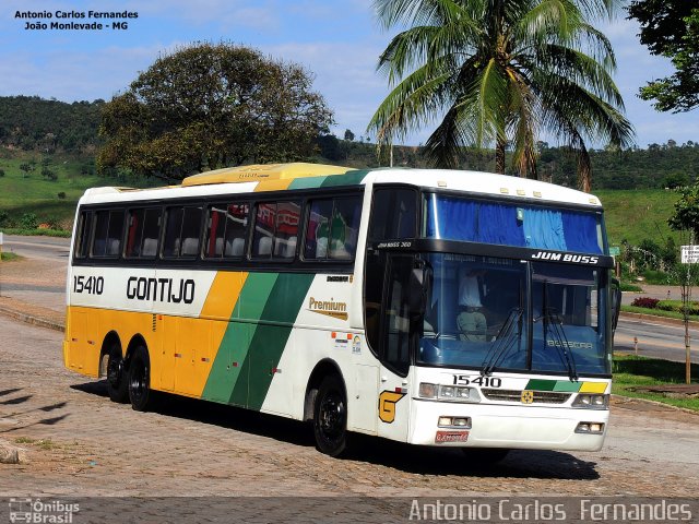 Empresa Gontijo de Transportes 15410 na cidade de João Monlevade, Minas Gerais, Brasil, por Antonio Carlos Fernandes. ID da foto: 3420793.